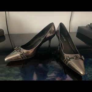 Coach Mirror Metallic Shoes